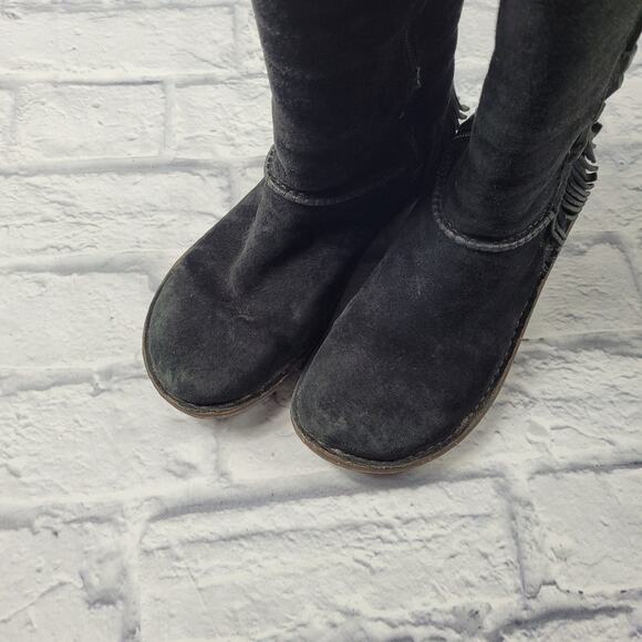 UGG Black Suede Desoto Boots size 7 - Picture 6 of 15
